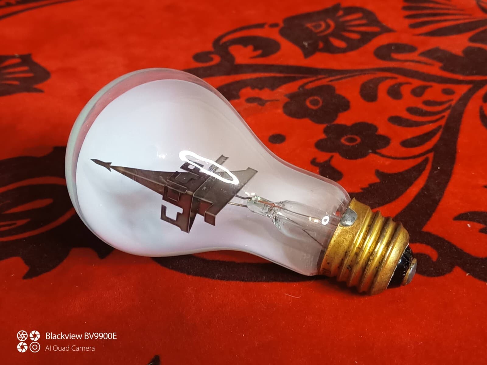 Soviet vintage light bulb USSR rocket flight into space, SPACE Original RARE 2