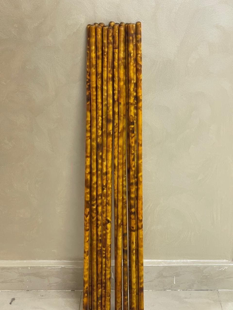 Egyptian Belly Dance Assaya Canes Stick Saidi Tahtib Style Sticks 3 Pcs 2