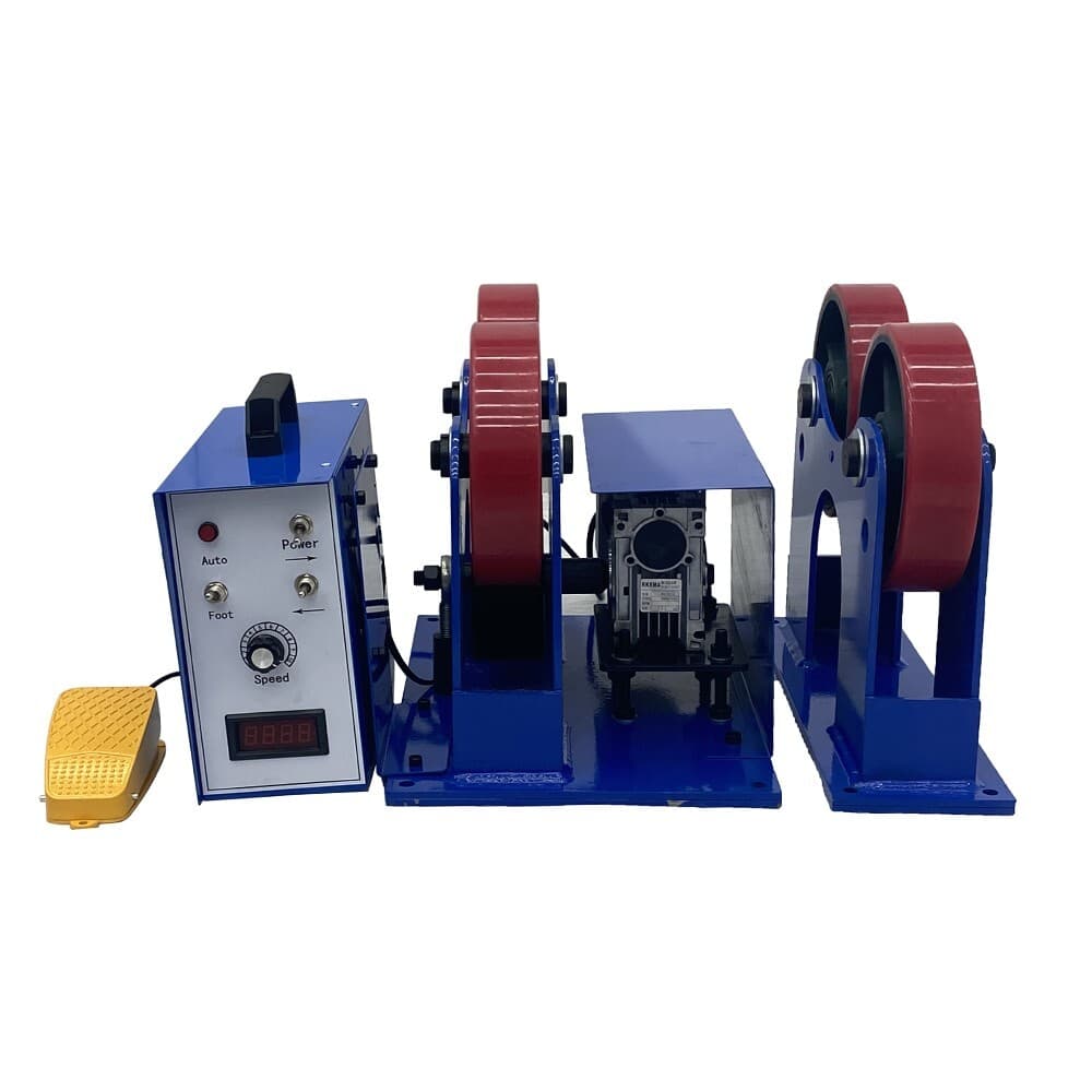 1000kg Turning Roller Welding Supporter Positioner 2"-23.6" Pipe Speed Control 3