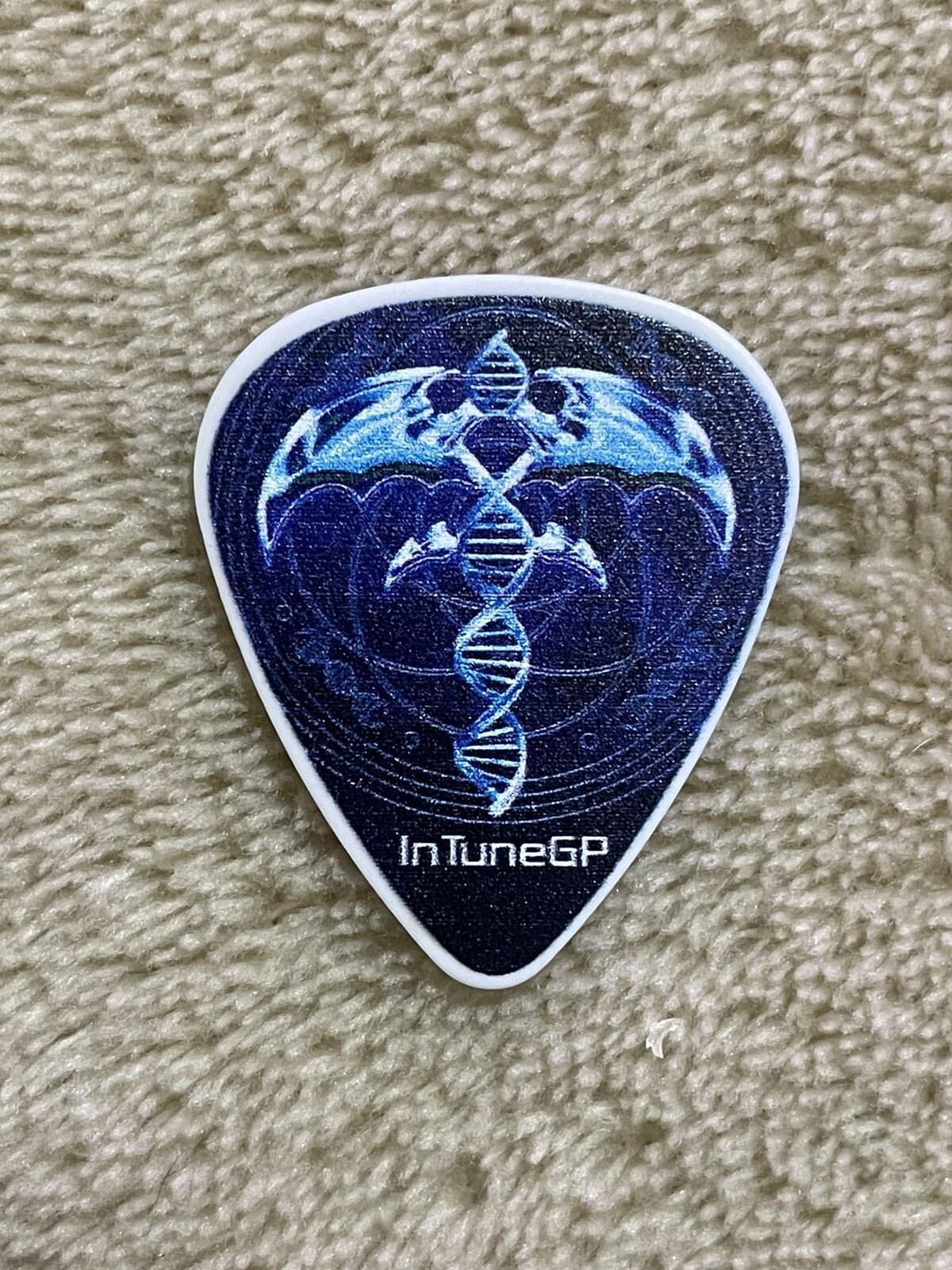 Queensryche “Eddie Jackson” 2023 Digital Noise Tour Guitar Pick-Rare