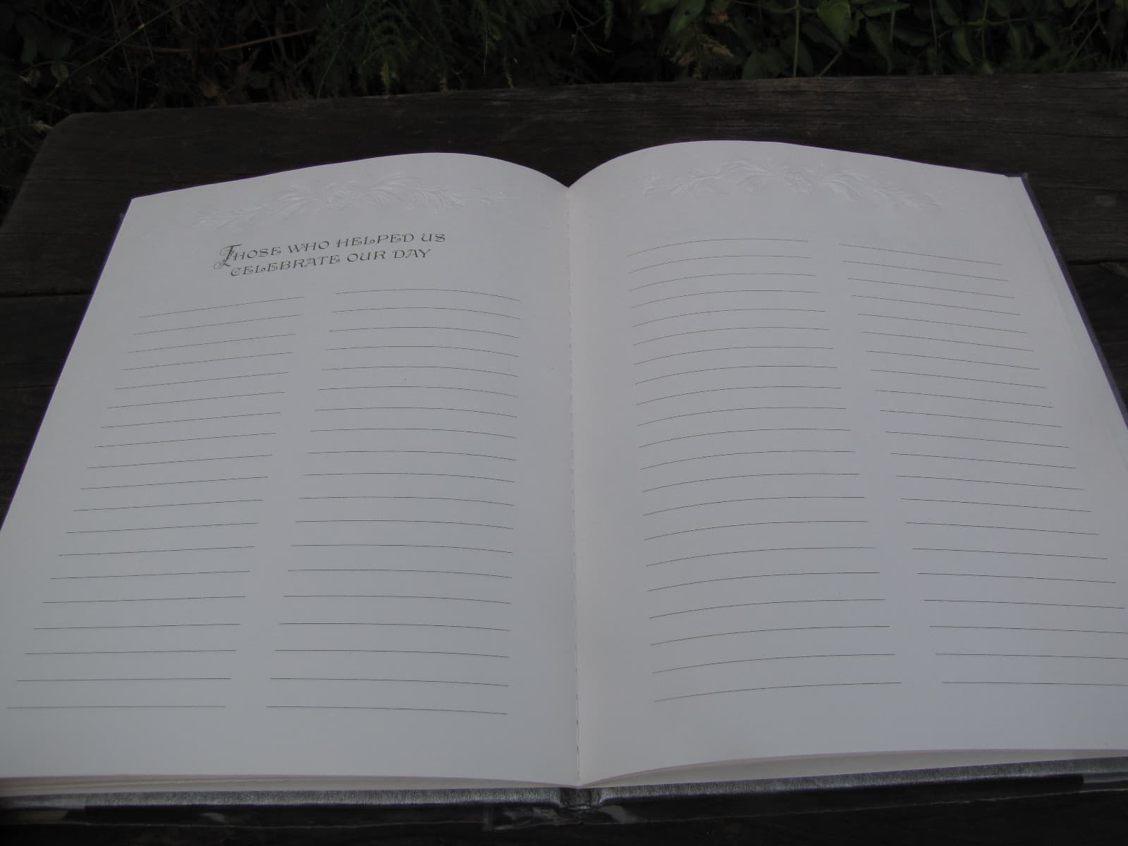 VTG Hallmark Silver Anniversary Memory Book Our 25 years of Marriage 6