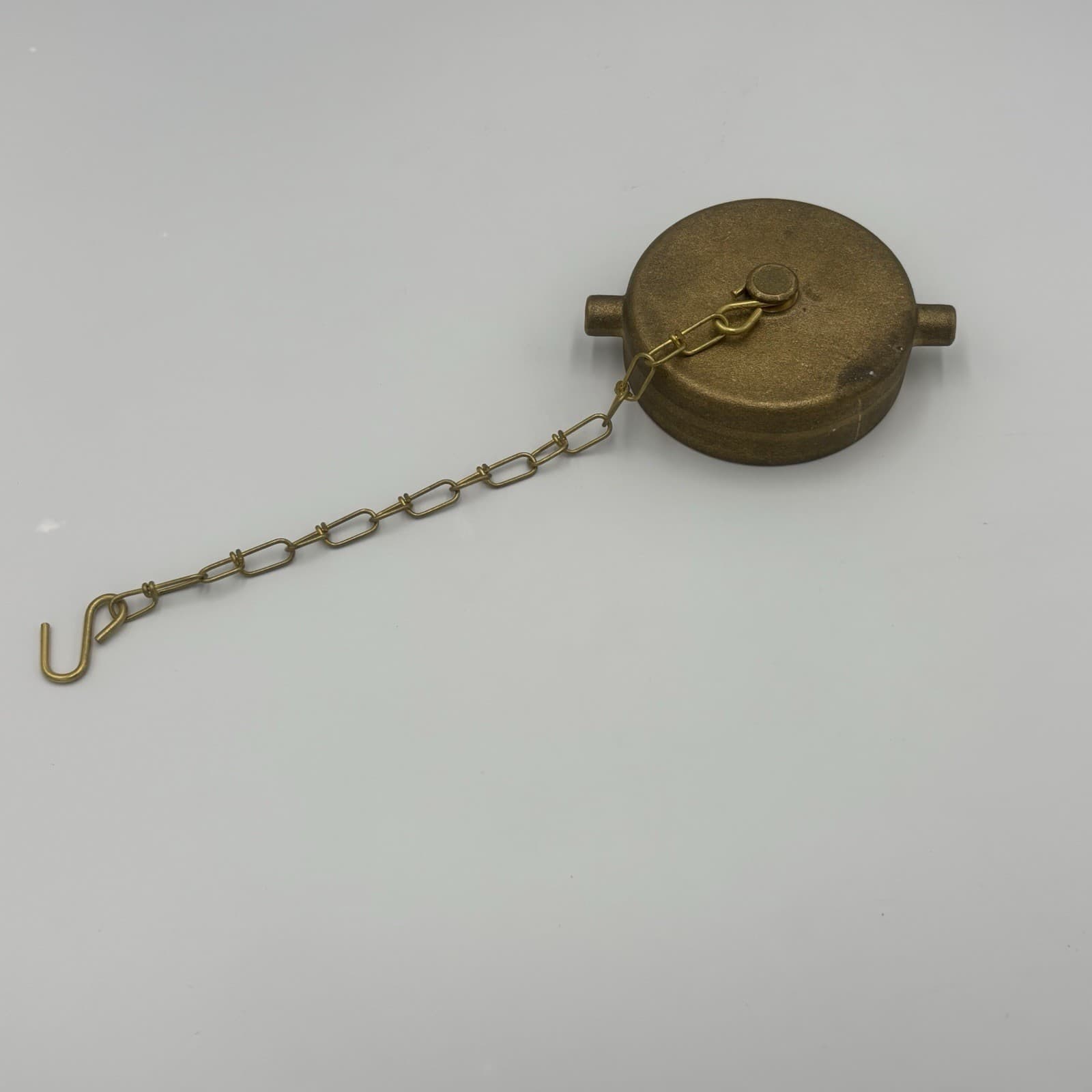 FPPI Brass Fire Hose Pipe Hydrant Cap 2-1/2" 2.5” NST Chain 3