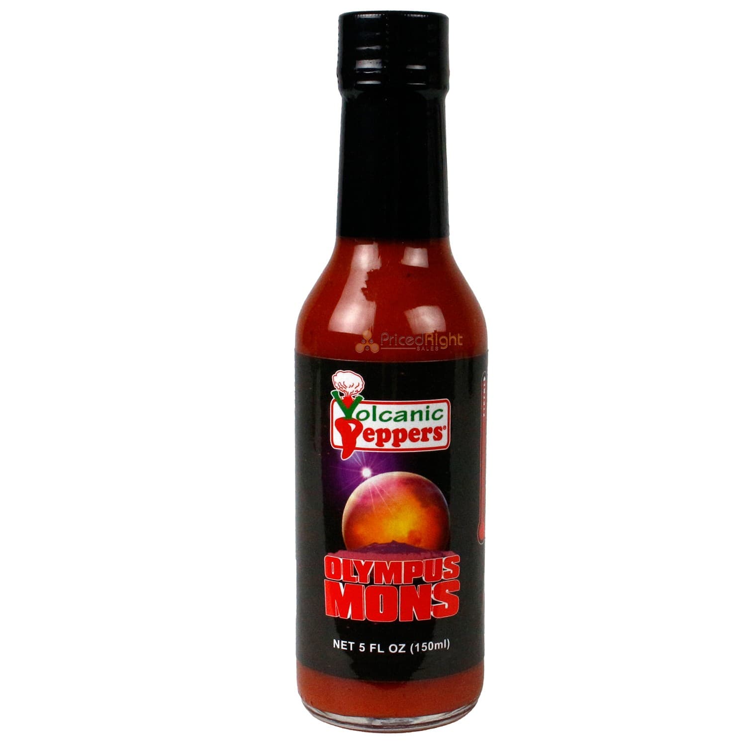 Volcanic Peppers Olympus Mons Hot Sauce 5 oz Extreme Heat