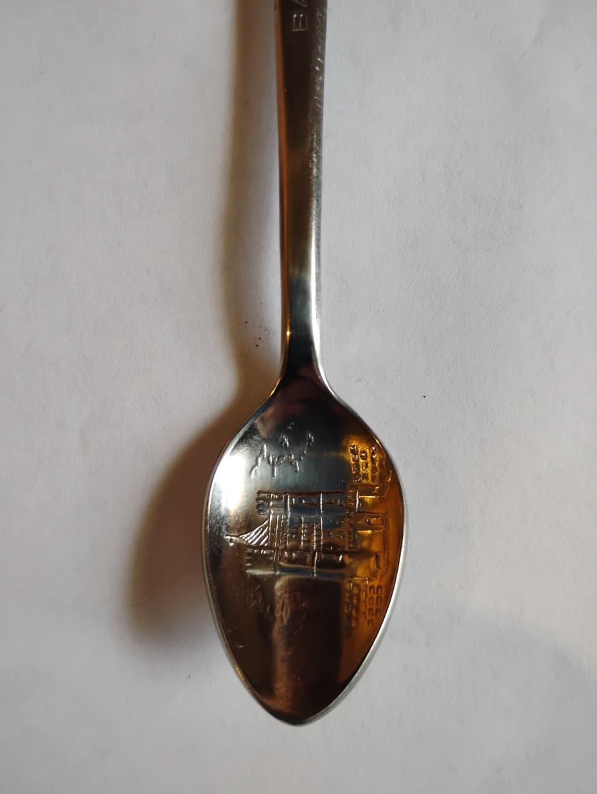 Rare Basel Rolex Bucherer Watches B100 12 Vintage Souvenir Spoon Collectible 3