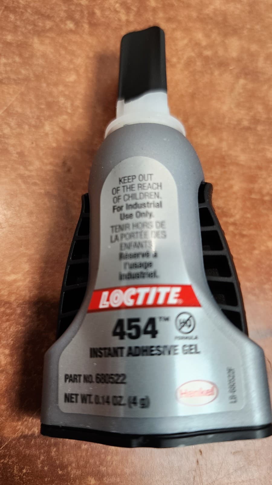 (Qty 10) Loctite 680522 Instant Adhesive, 454, Clear, 0.14 Oz, Exp 5/26   *PI 3