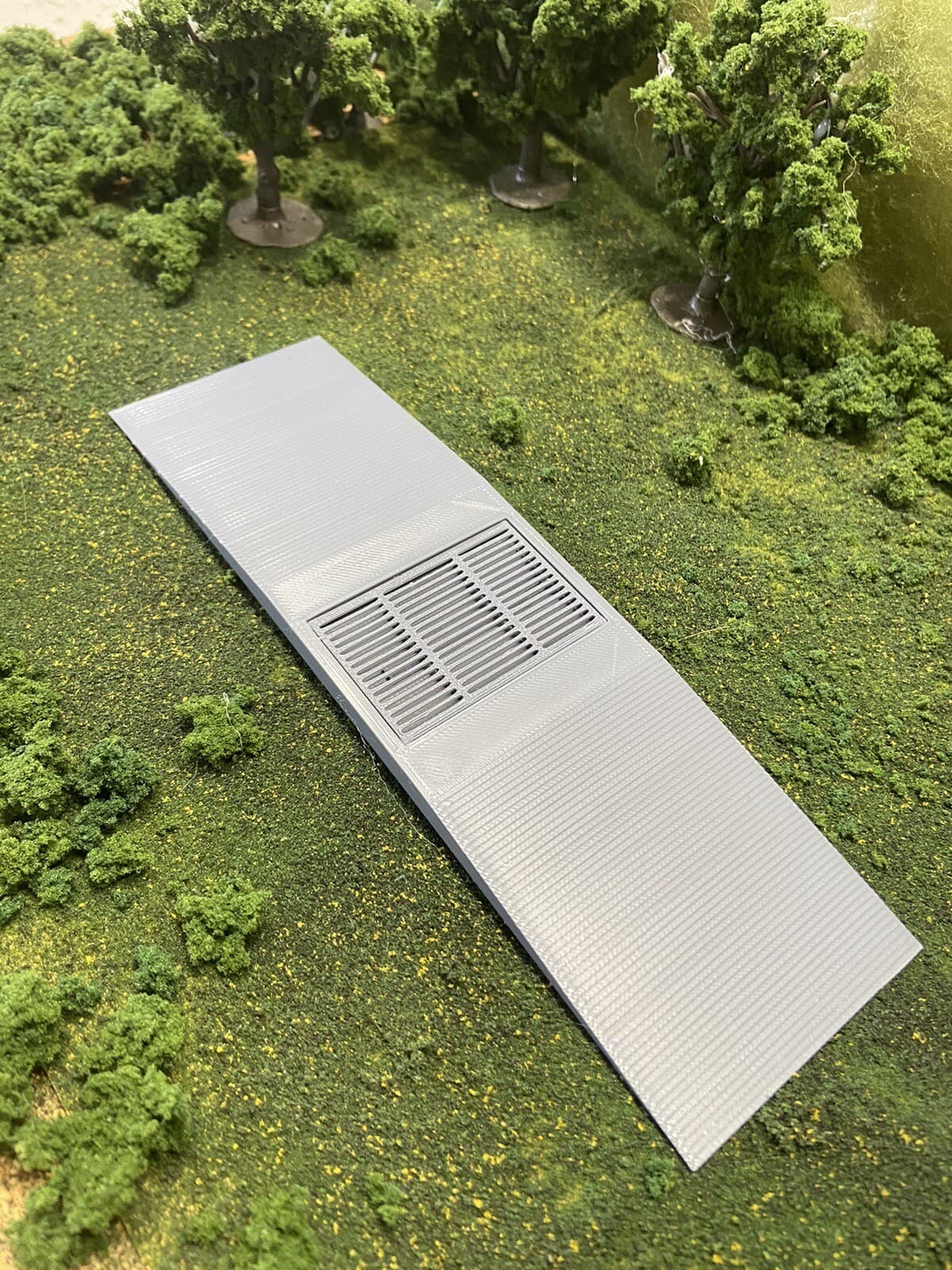 1/64 Drive Over Grain Dump Pit W/ Removable Grate Grain Bin Setups Model Farms 3