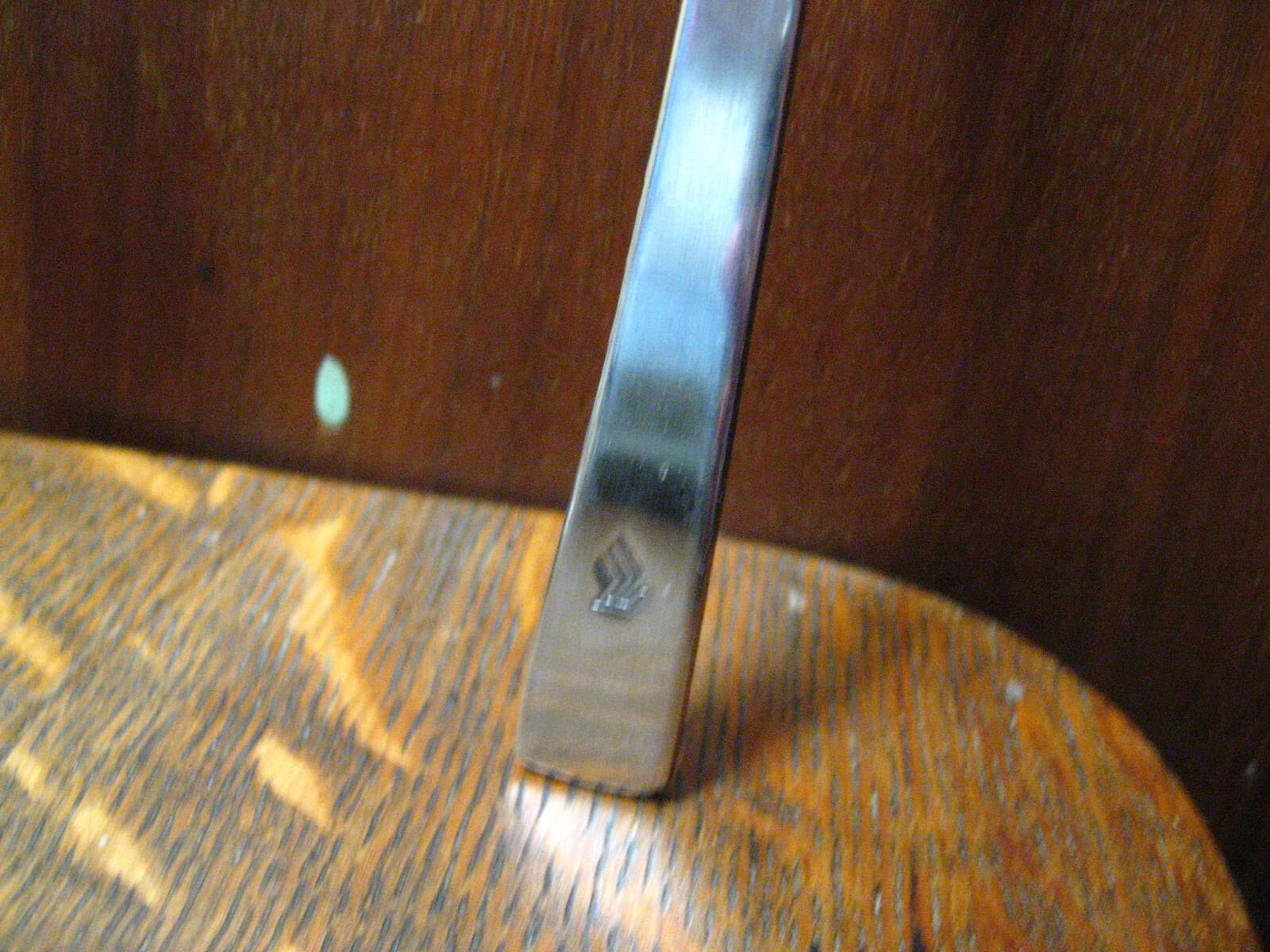 Singapore Airlines SQ Airplane Dinner Knife - Vintage Hepp Germany Silverware 03 3