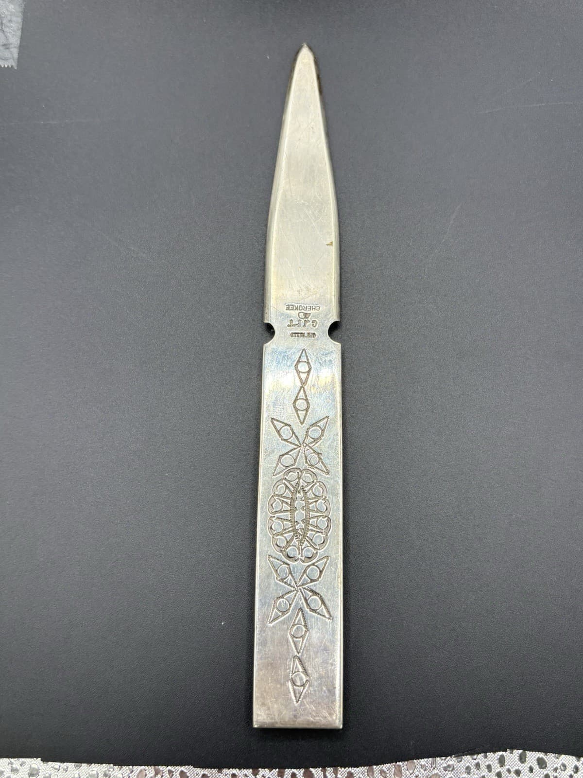 Vintage Cherokee Native American Turquoise Letter Opener 80 Grams X15 6