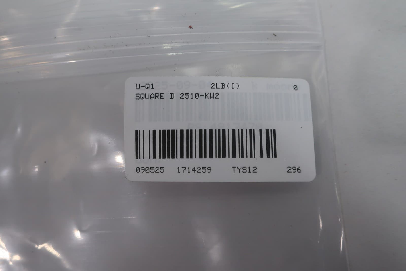 Square D 2510-KW2 Manual Motor Starting Switch 30a 6