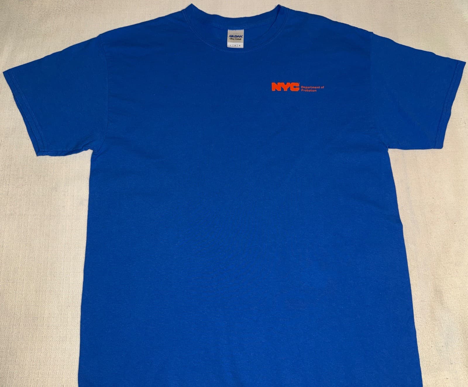 NYPD New York City Probation Department T-Shirt Sz L NYC 4