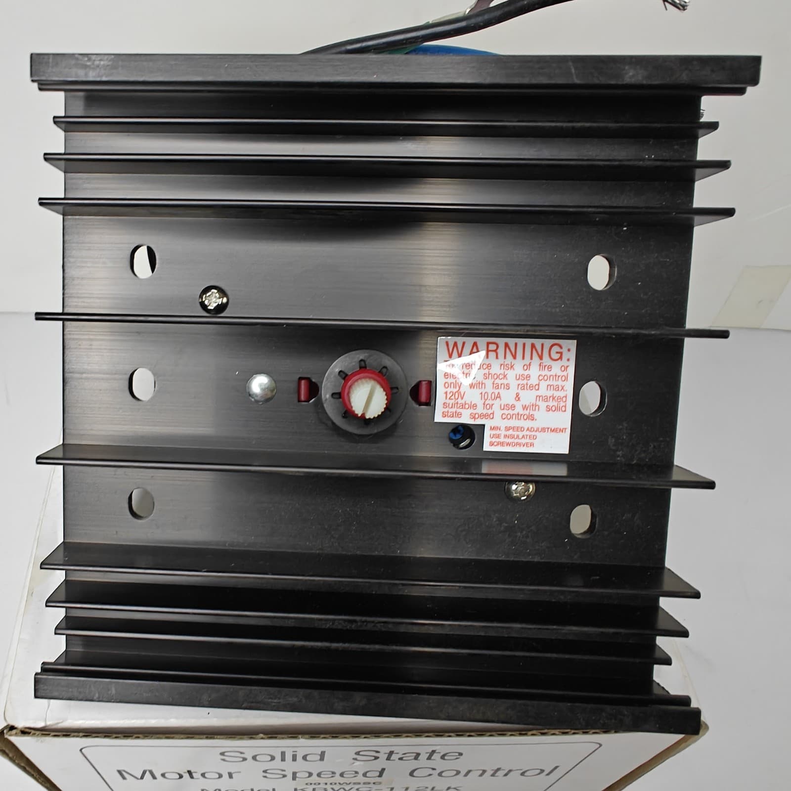 New KB Electronics KBWC-112LK Solid State Motor Speed Control - Missing Knob 2