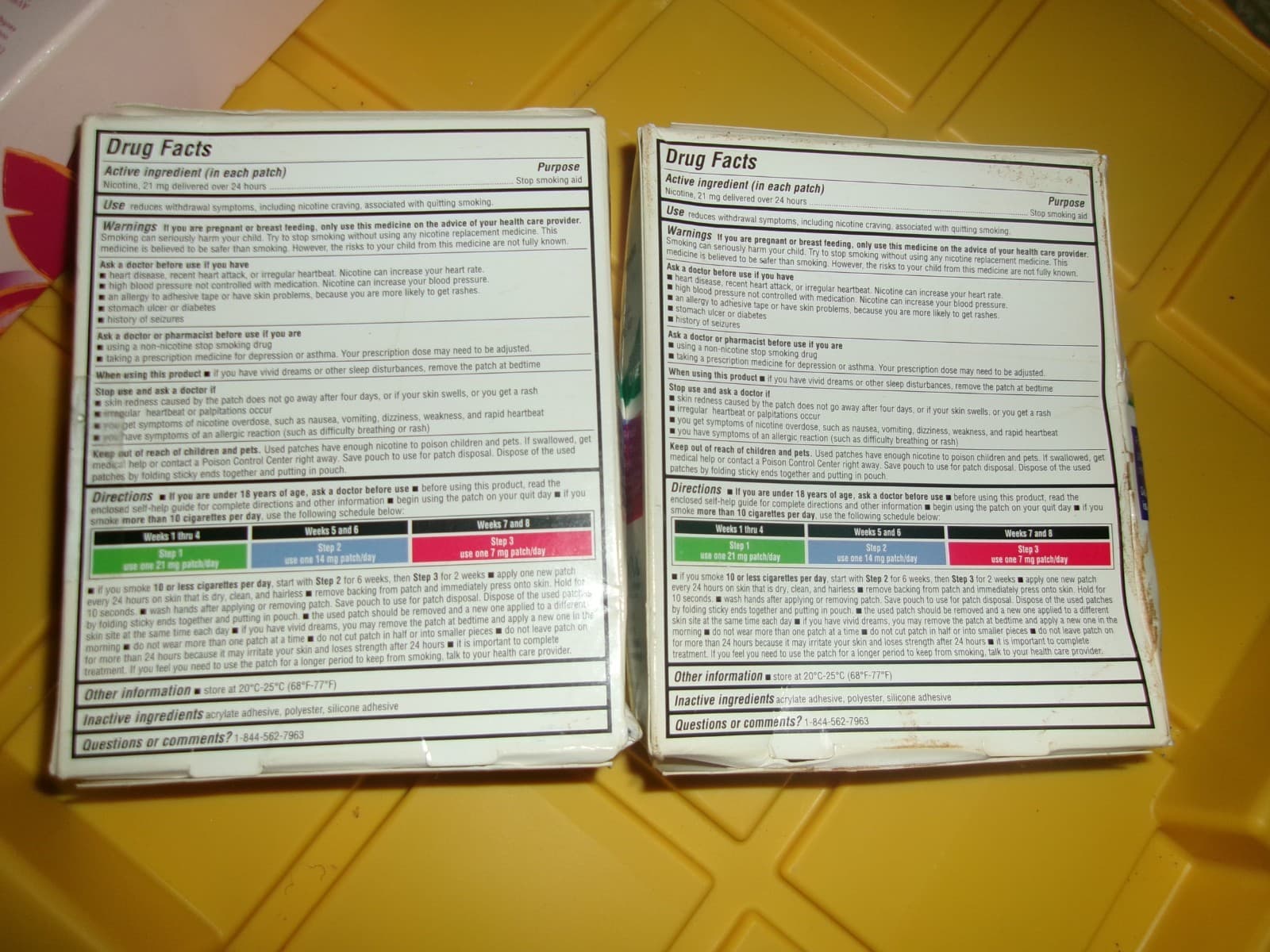 New In Box Rugby 21mg Nicotine Transdermal System Patch - 14 Count Exp 1/26 4