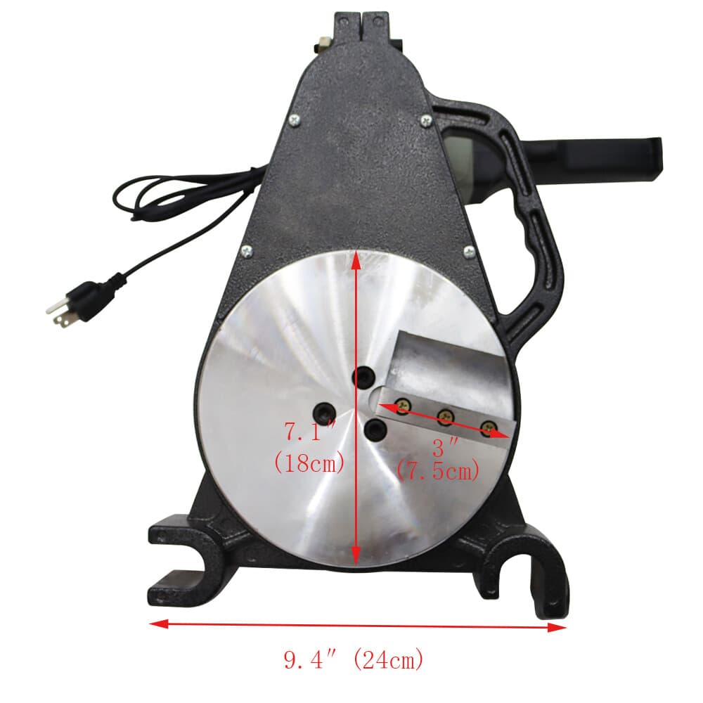 2.48-6.30" Manual Pipe Fusion Welder Machine Pipe Welding Machine 4 Clamps 110V 4