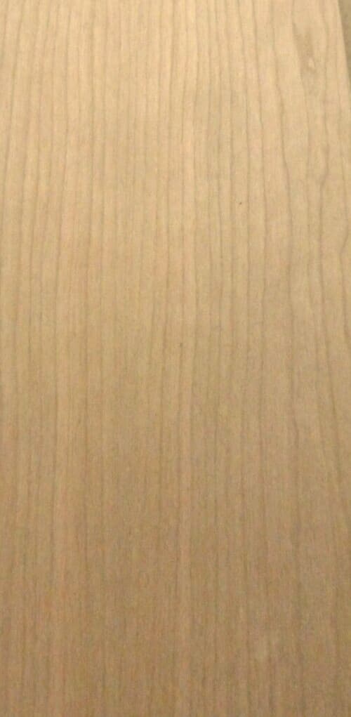 Cherry 1MM thick wood edgebanding roll 7/8" x 120" no adhesive .040" thickness 5
