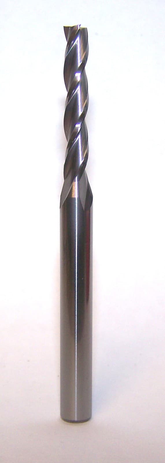 3/16" CARBIDE END MILL 3 FLUTE BIT WOOD OR PLASTIC - 1" FLUTE - 3" OAL 2