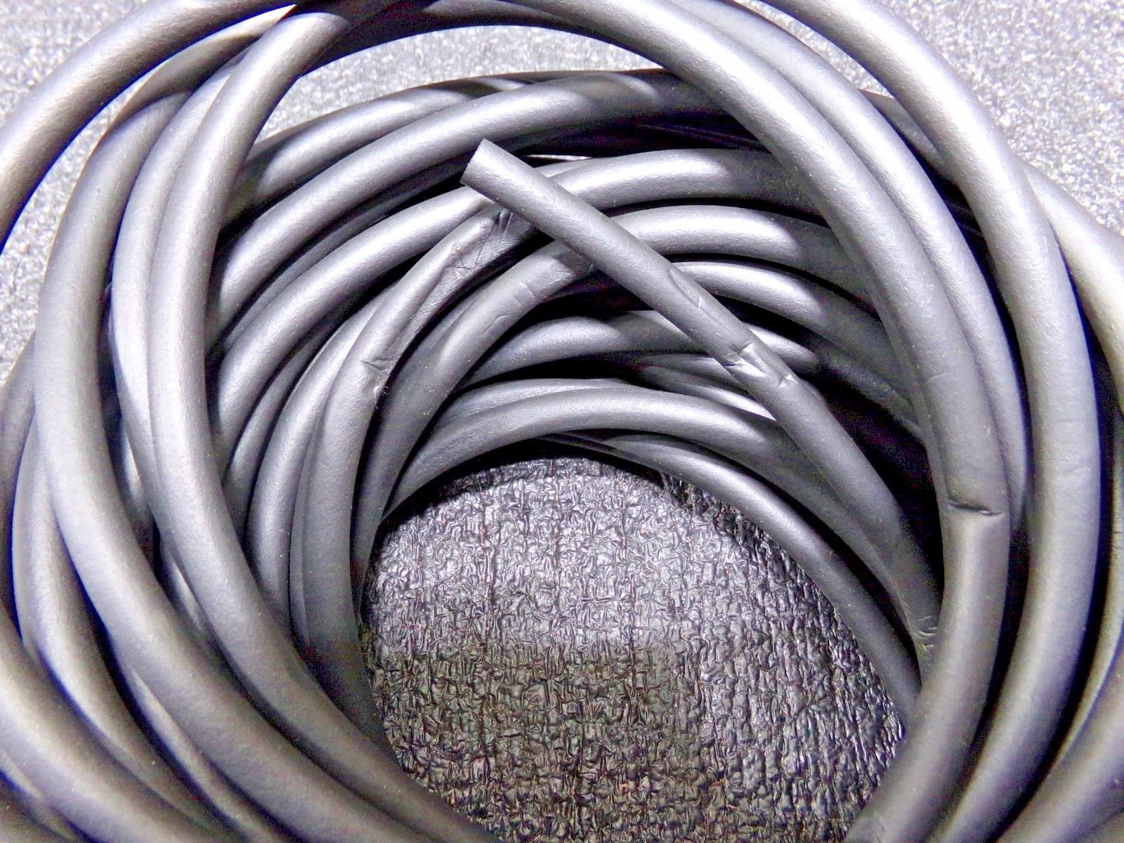 TRIM LOK INC Rubber Seal, Solid Round, 0.38 In W, 100 Ft X303-100 (RC) 3