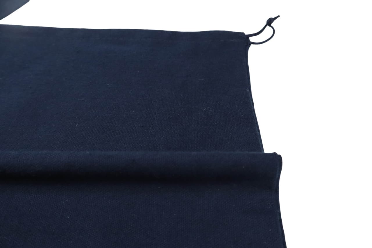 SUITSUPPLY Shoes Bag Unisex ONE SIZE Pair 2 Piece Dust bag Logo Navy Blue 5