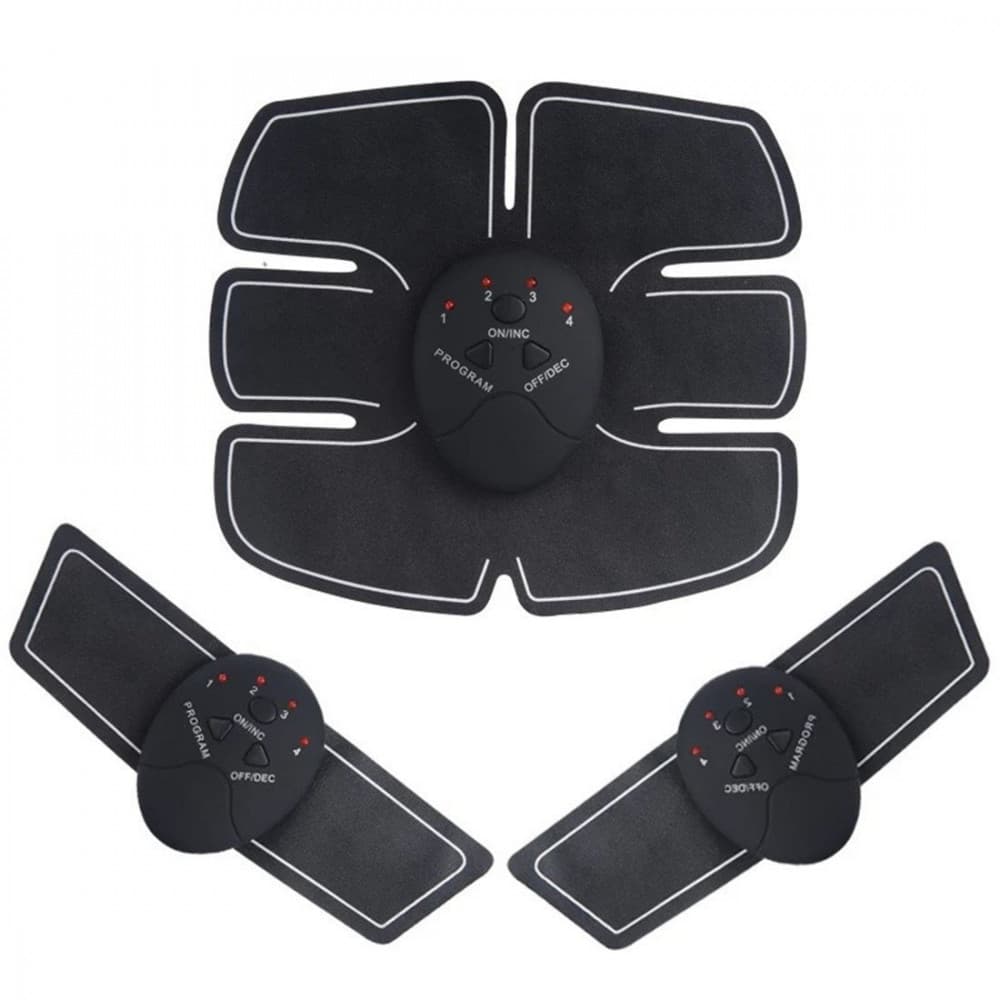 Ultimate EMS AB & Arms Muscle Simulator ABS Training Home Abdominal Trainer Set 6