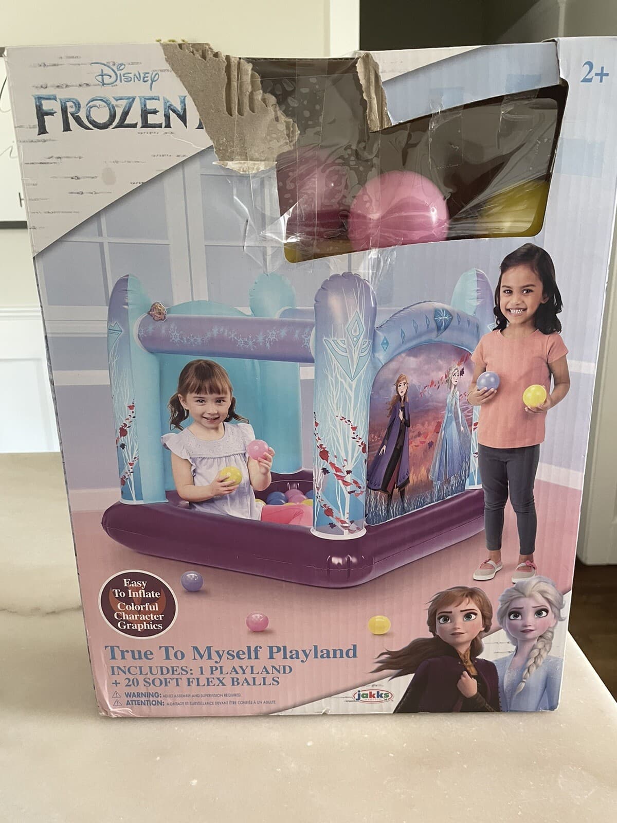 Disney Frozen 2: 1 Playland Inflatable Ball Pit with Balls New In Box