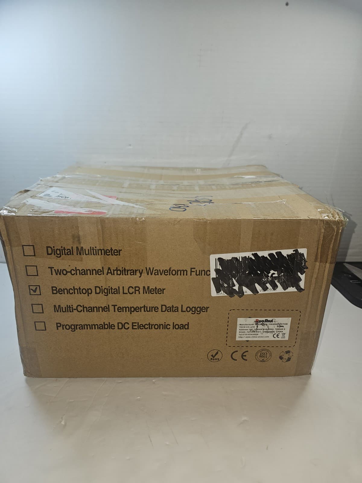 Digital LCR Meter Benchtop Capacitance Resistance Impedance Inductance Meter 6