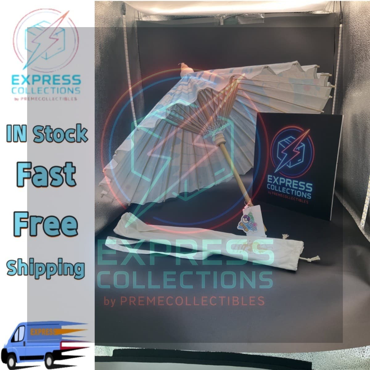 2025 Pokémon In Stock Hangzhou Masters Oil-Paper Umbrella Milotic 2