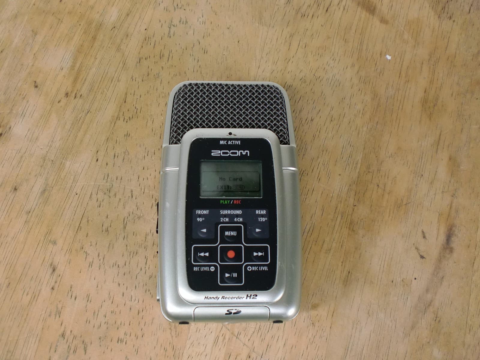 Zoom Handy Recorder H2 Portable Digital Audio Recorder Stereo Mic SD USB Tested