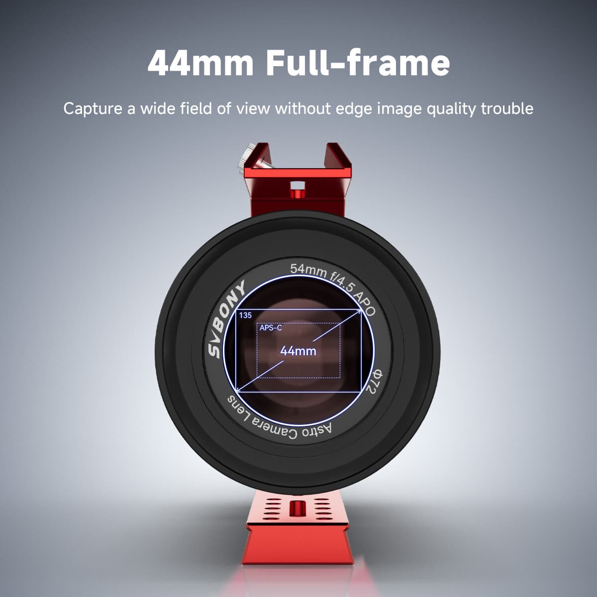 SVBONY SV555 Telescope Refractor 54mm f/4.5 ED APO Astrograph SLR Camera Lens 4