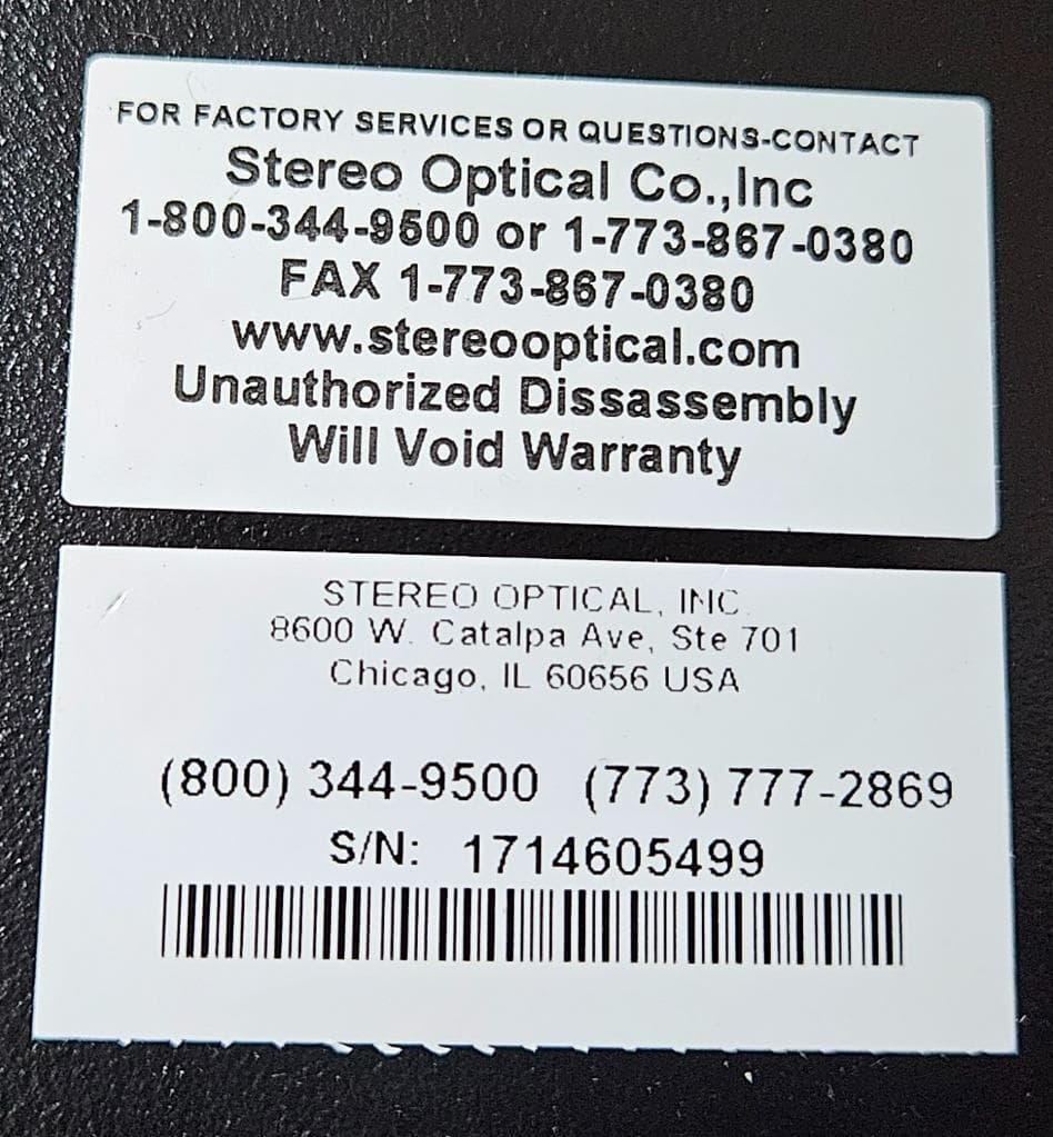 Stereo Optical OPTEC 1000 DMV Vision Tester Screener w/Keypad Controller & Slide 4