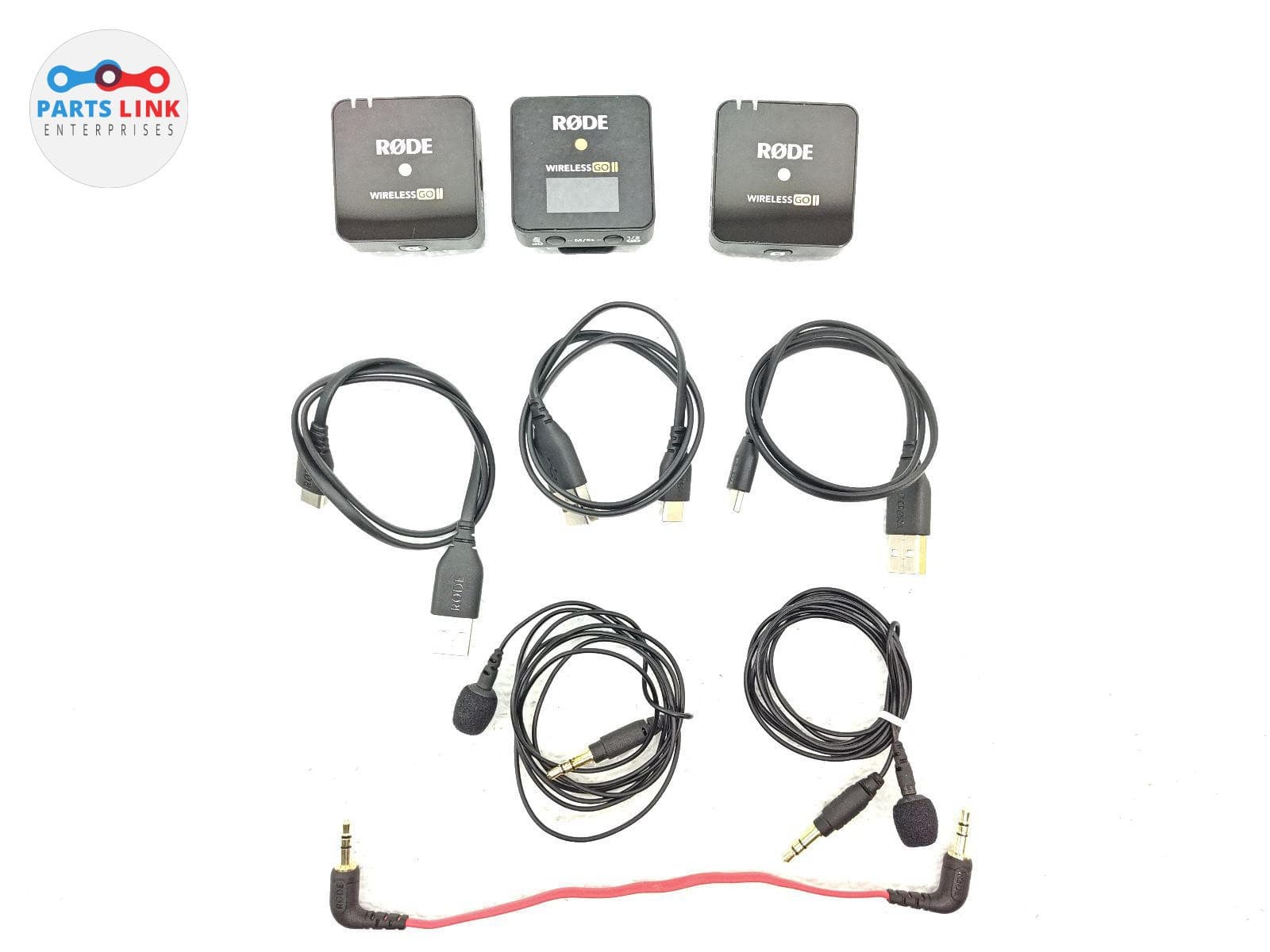 RØDE Rode Wireless Go II Set Dual Channel Wireless Microphone Audio System Pod