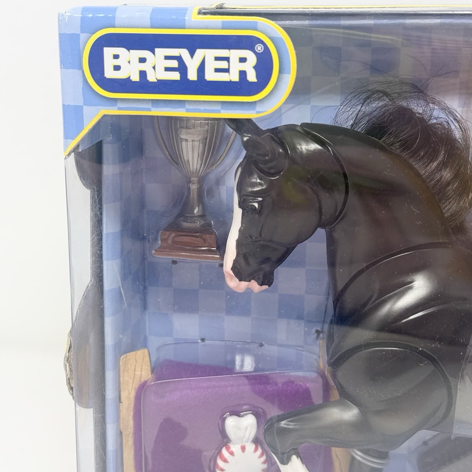 Breyer Pony Gals Jasmine Black Appaloosa Show Horse NIB Hair 2008 2