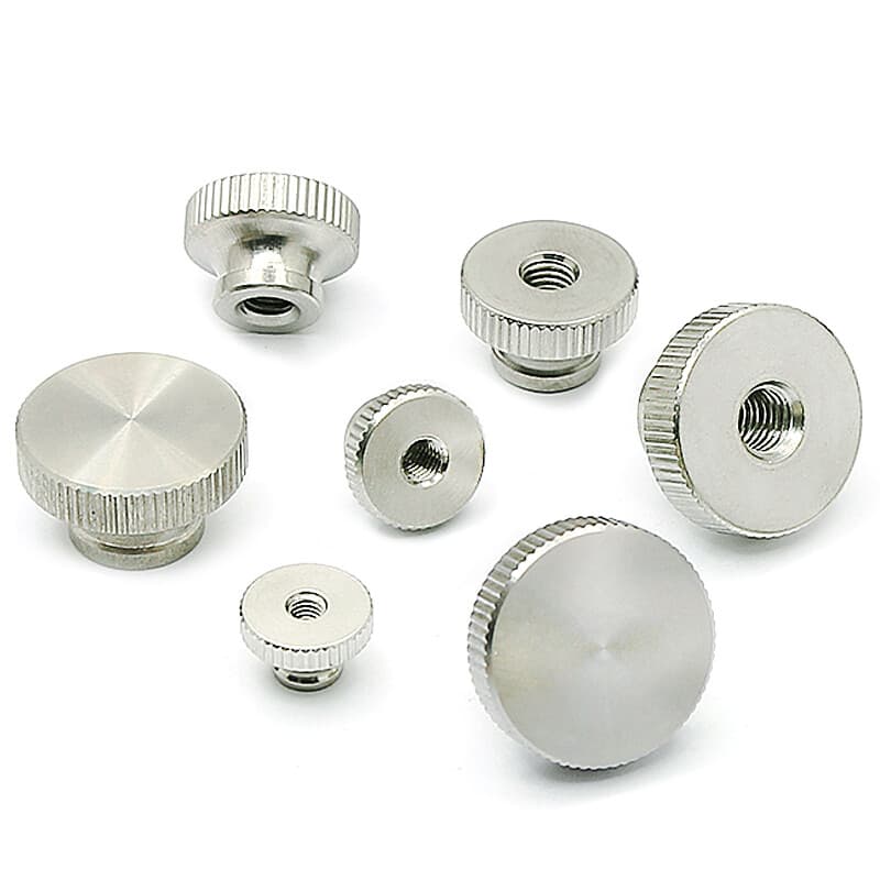Knurled Nuts M2M3M4M5M6M8 Thumb Nuts Blind / Through Hole Step Knurled Nuts