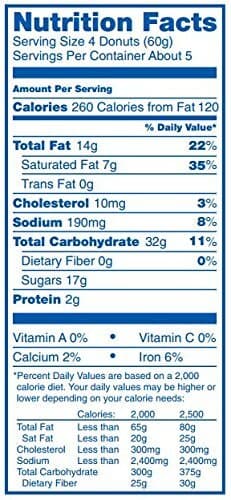 Hostess Donettes Mini Donuts, Powdered, 10.5 Ounce (Pack of 6) 2