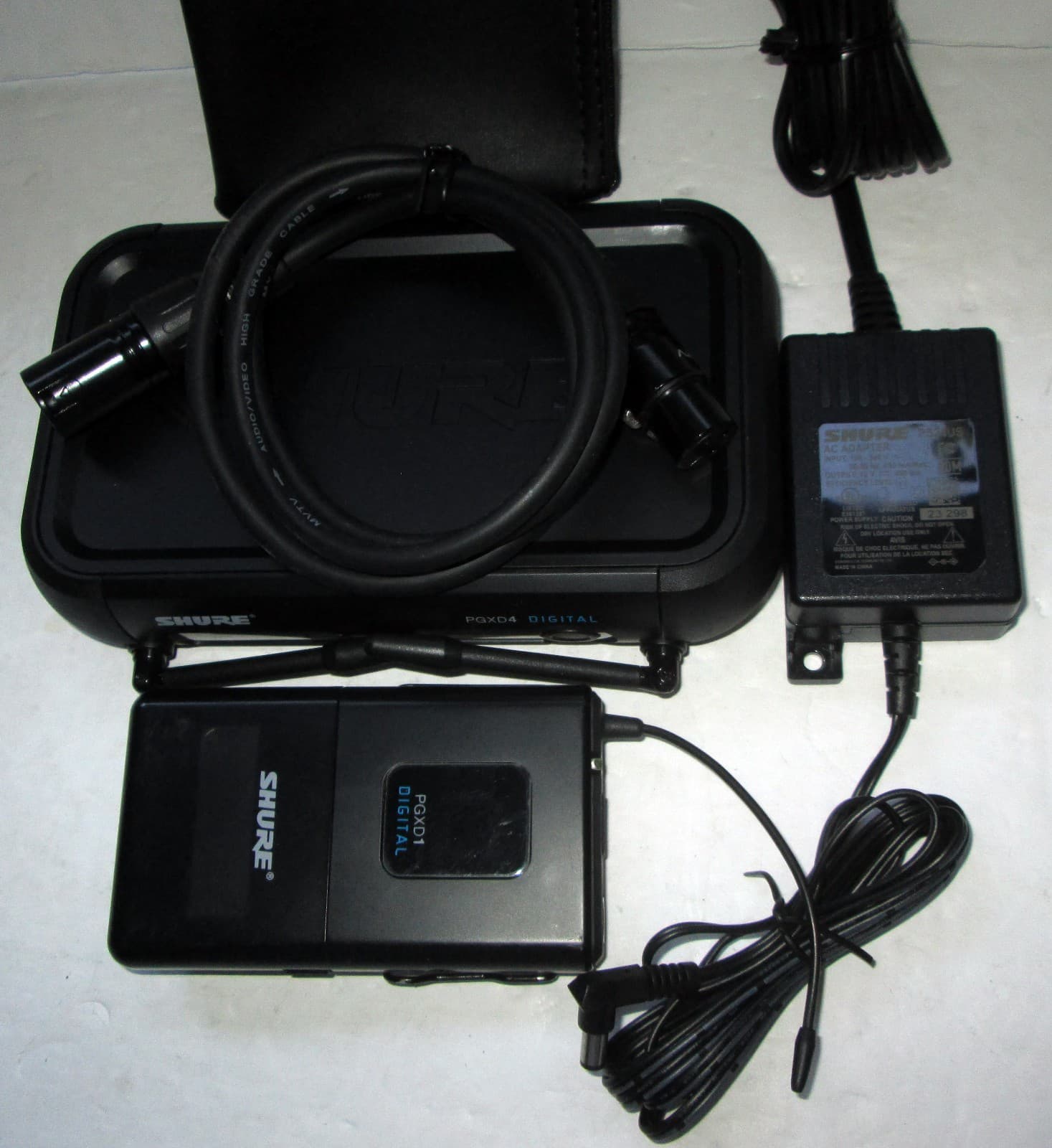 SHURE PGXD4-X8, PGXD1-X8 902-928 MHz Wireless Bodypack Transmitter & Receiver 2