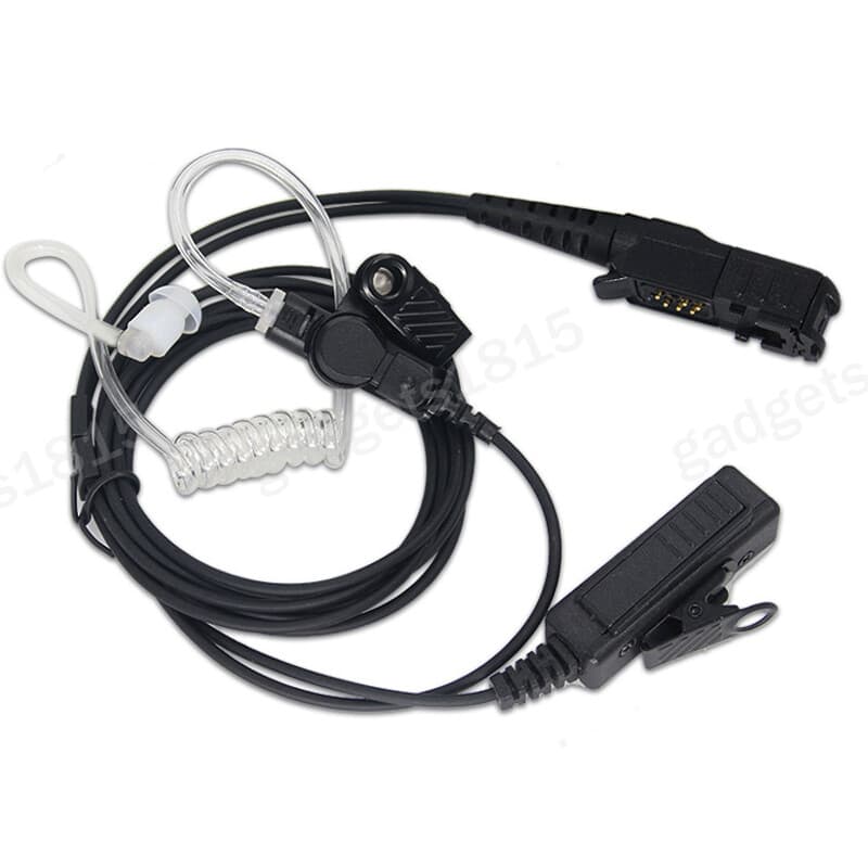 Earpiece PTT Mic Headset for Motorola XPR3500e XPR3300e XPR3300 XiR P6628 P6620 2