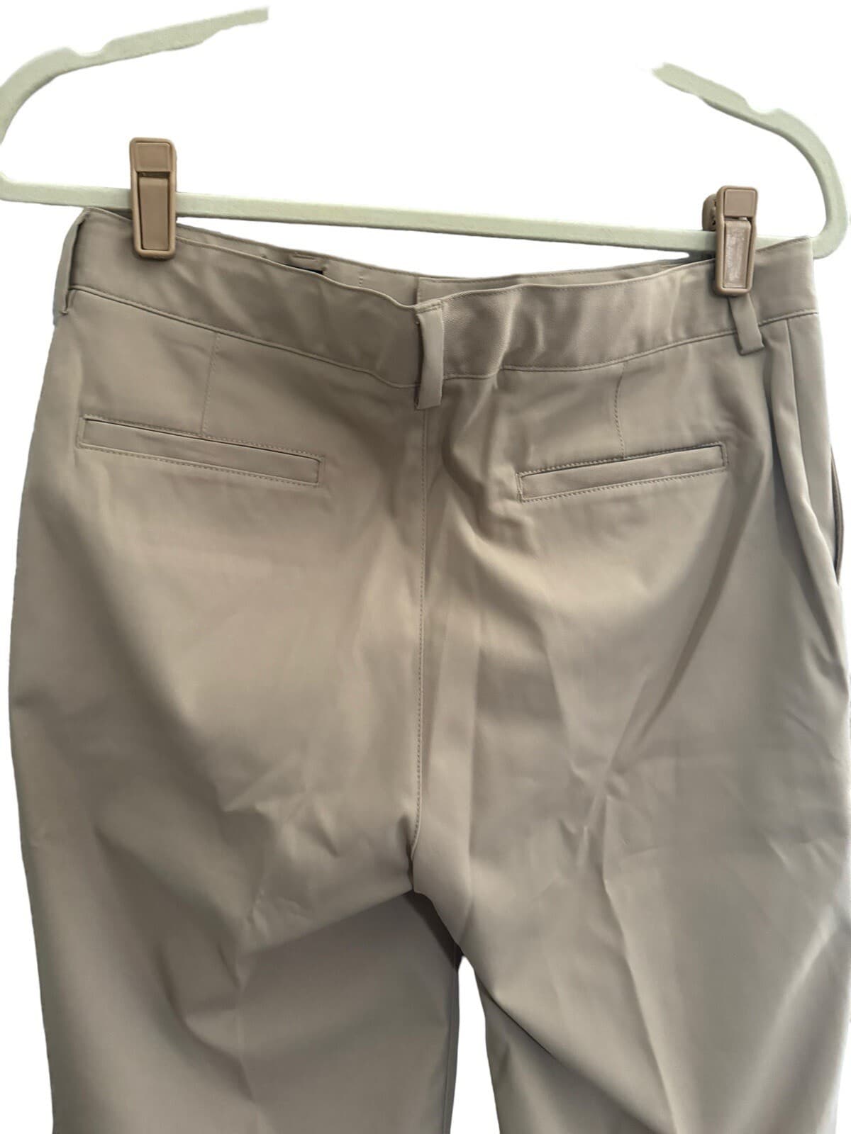 Lands End Boys 18 (14-15 Yrs) / (31Wx31 1/2L)  Active Chino Pants Khaki #5539 5