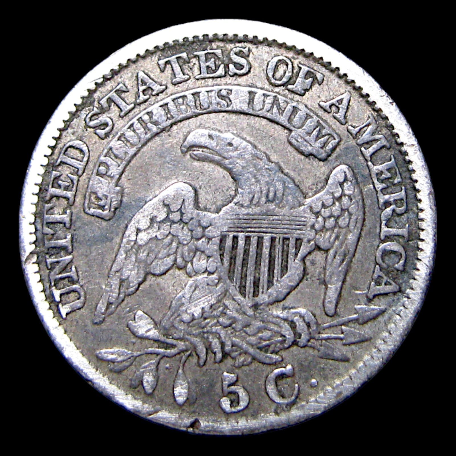 1831 Capped Bust Half Dime Silver ---- Nice Condition Coin ---- #143K 2