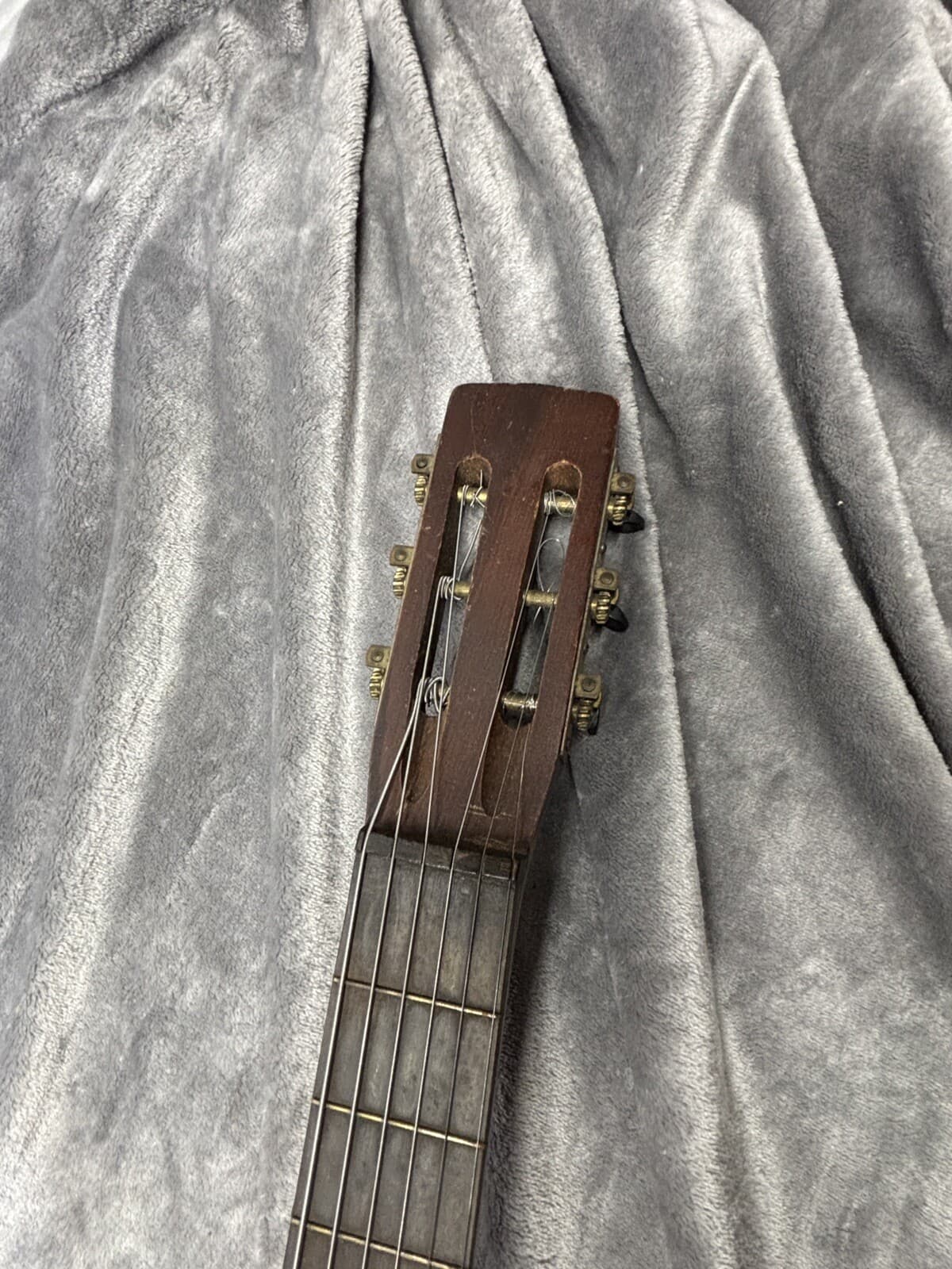 Circa 1900-1930s Supertone Harmony Stencil Guitar Pre-War Good Condition 6