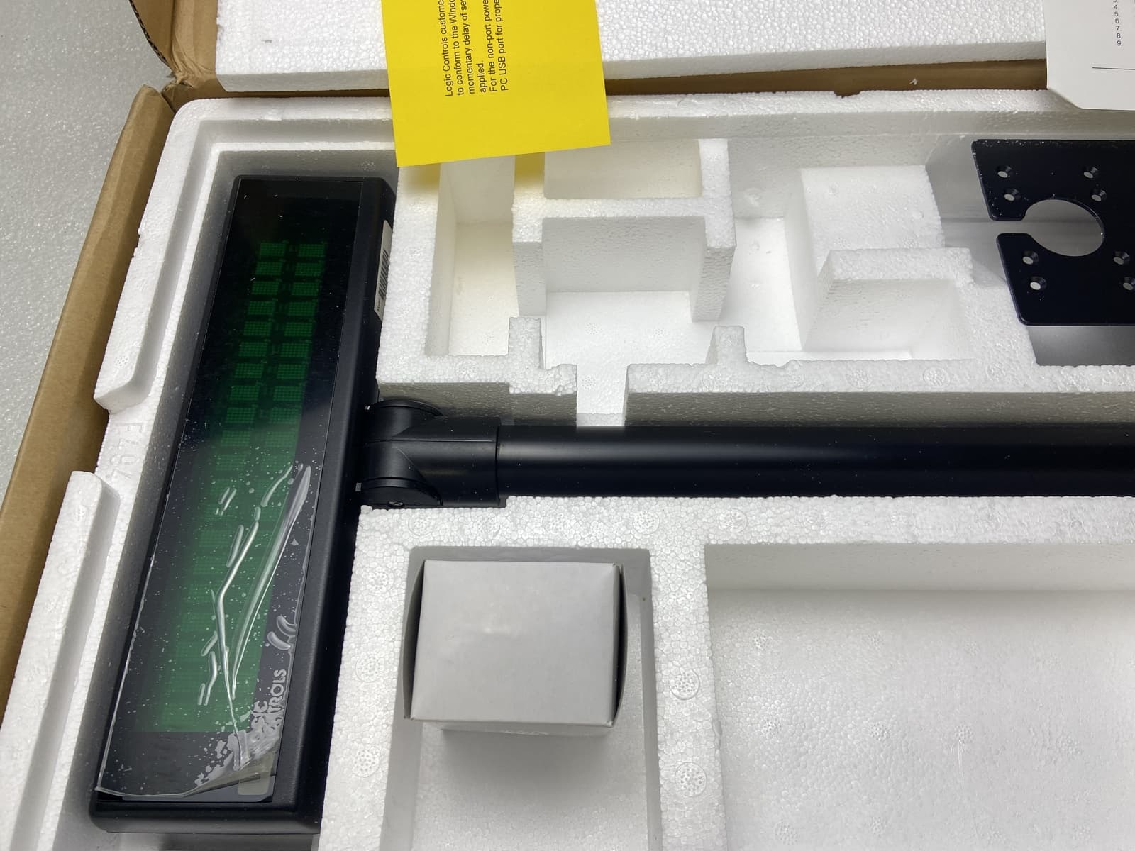 Logic Controls PD6000UBLACK Pole Display USED 3