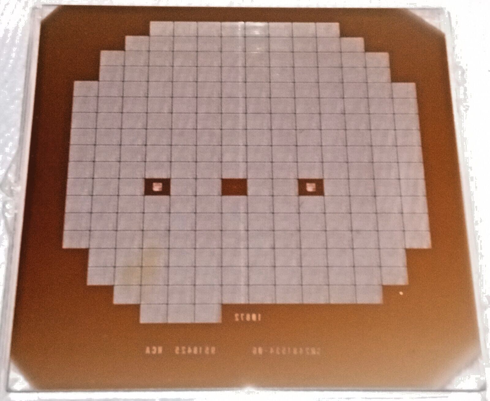 Historical Semiconductor Mask Early CMOS VLSI Device RCA 3" 1970s Rare Vintage 4