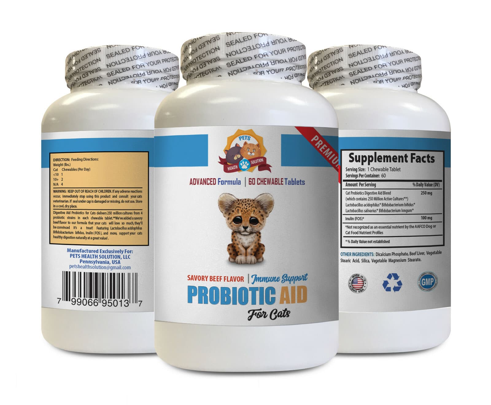 cat probiotics for diarrhea - CAT PROBIOTICS - probiotics for cats 1B