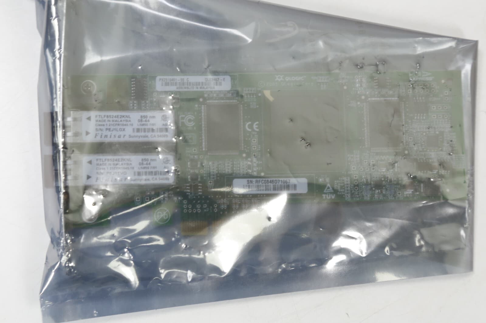 4x SUN QLA2462 FC2410401-30 4GB FC PCI-X 2.0 DUAL PORT ADAPTERS - New Sealed 2