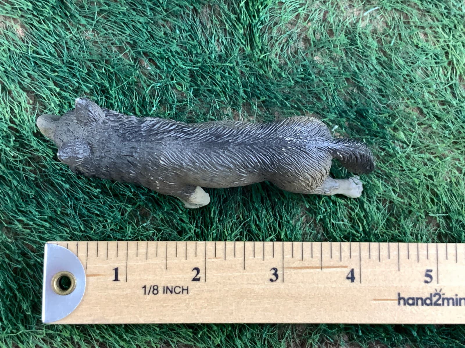 Mojo  #387026 Gray Wolf Figure Lifelike Wildlife Animal Detailed 2010 6