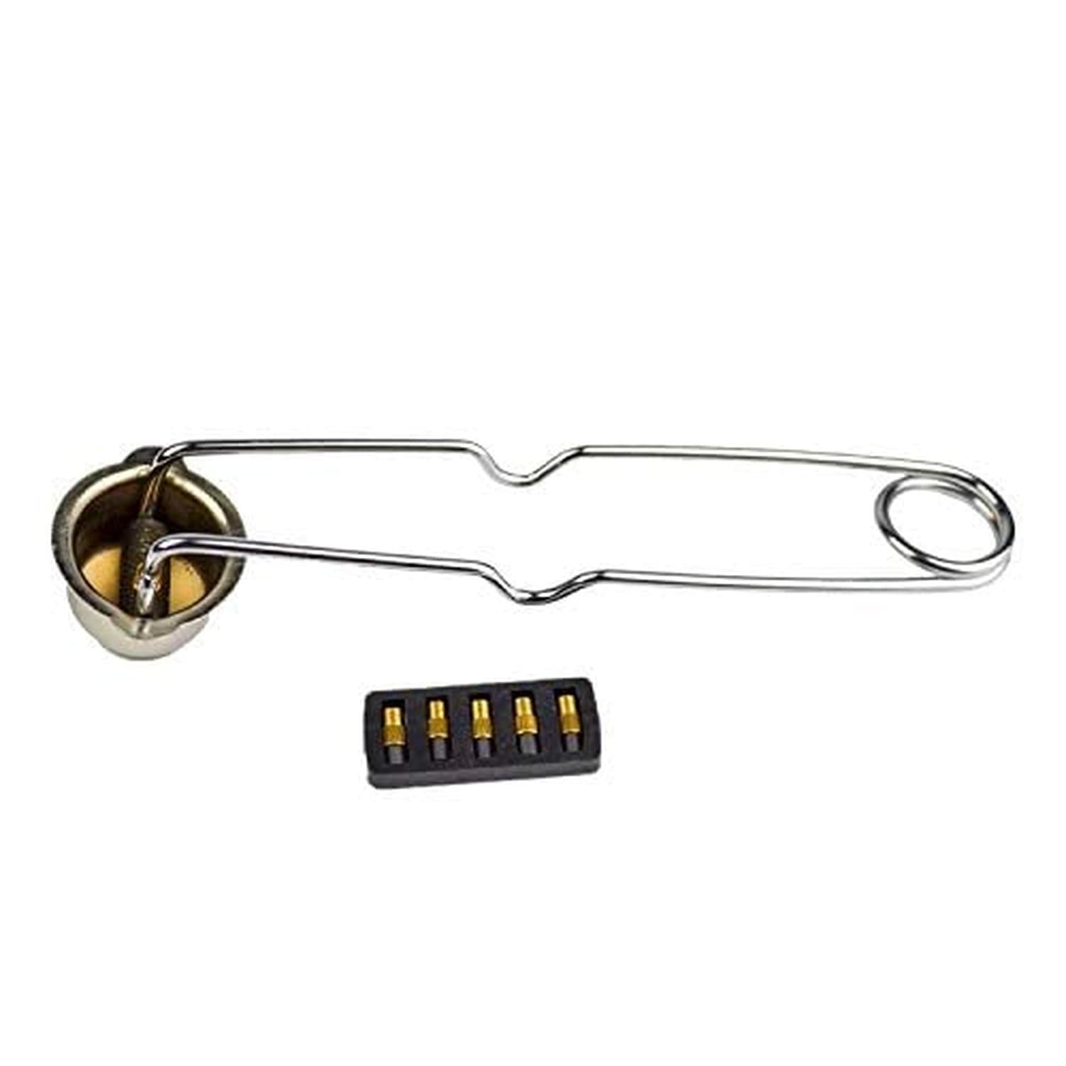 Single Flint Spark Strike Lighter with Flint & Steel Fire Starter, Igniter fo... 2