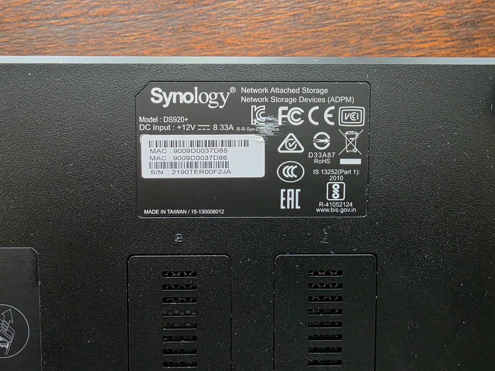 Synology NAS DS920+ DS920 Plus UPGRADED 2