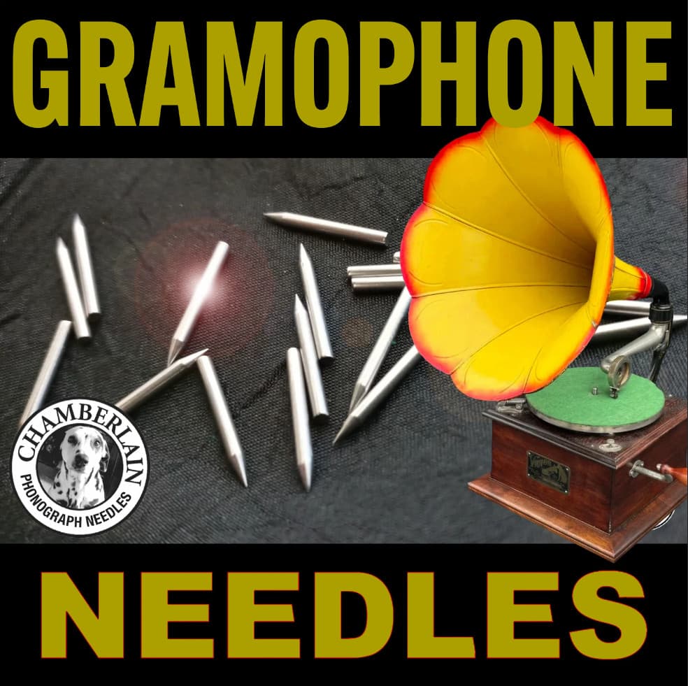 100 MEDIUM Tone NEEDLES for Gramophone Phonograph Grafanola VICTROLAS & more