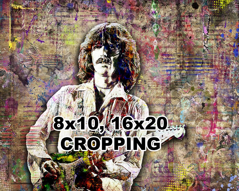 George Harrison 20x30in Poster GEORGE HARRISON THE BEATLES 20x30inch Free Ship 4