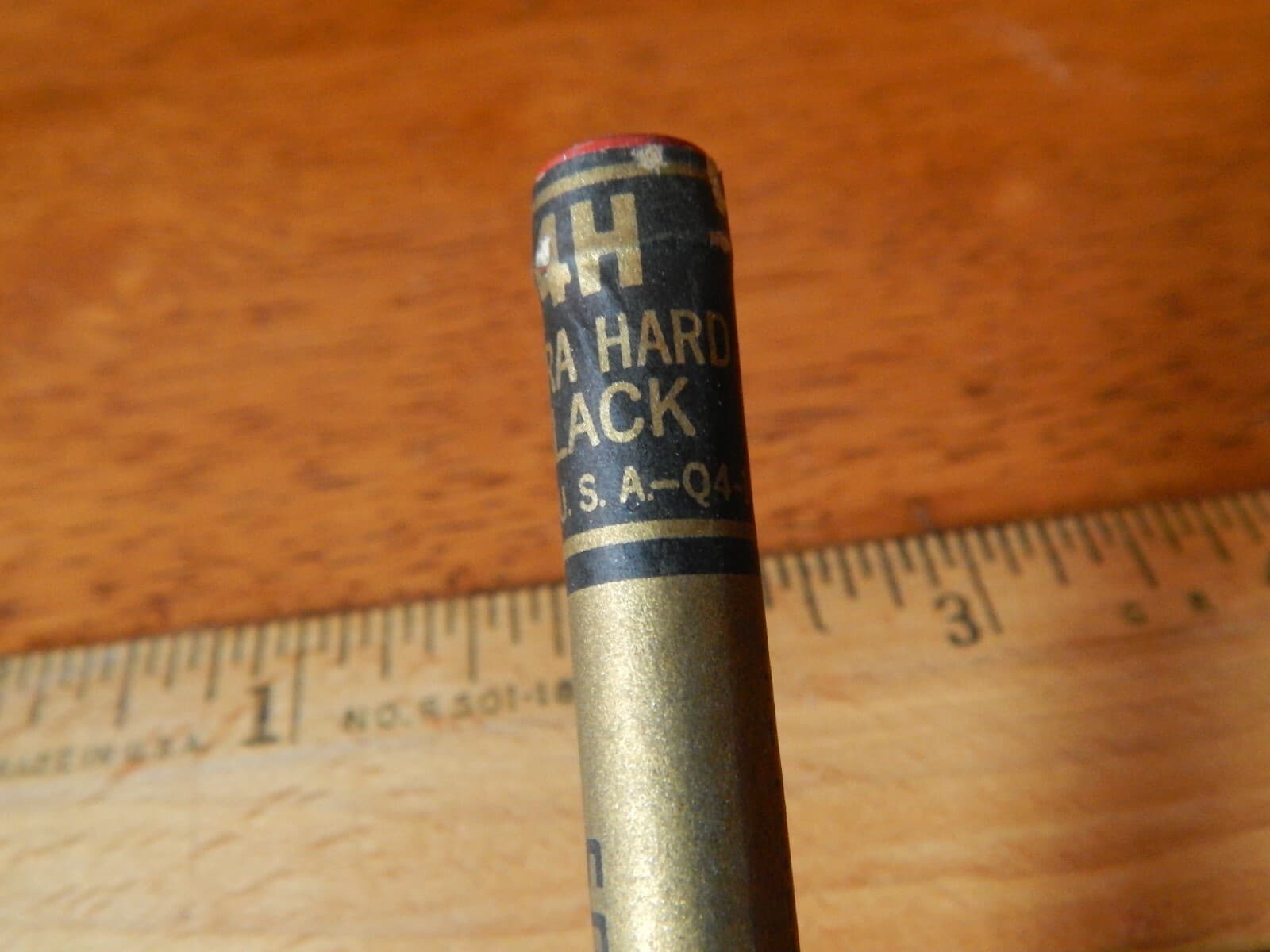 Eversharp ~ Black Square 4'' Leads [4H] One Tube ~ Mechanical Pencil Vtg USA ~  6