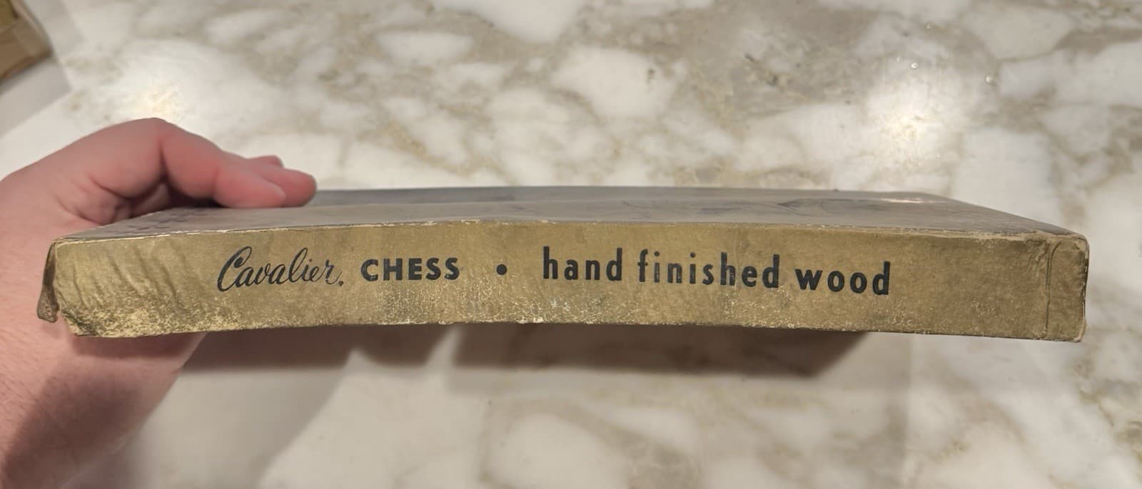 Vintage Pacific Game Cavalier Hand Finished Wood Chess Set 1431 Staunton Design 4