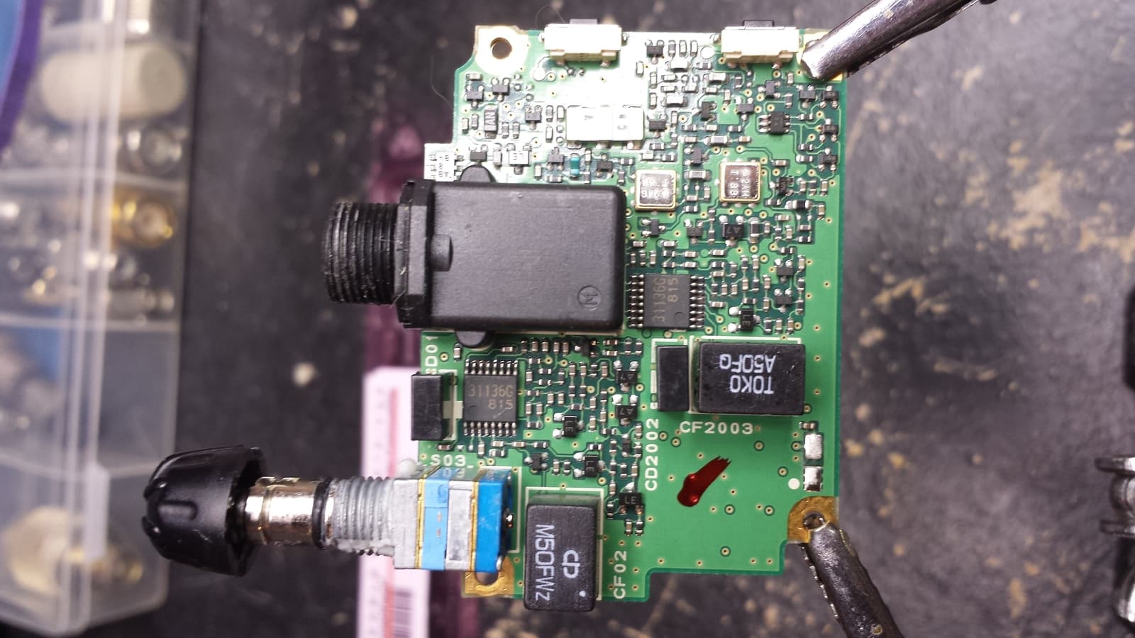 Replacement for YAESU VX-6R VX-7R Signal Crash  450F  Filter 3 PCS Bundle test 5