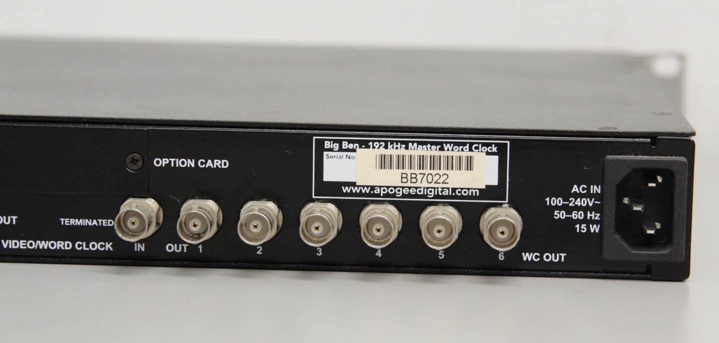 Big Ben C777 192K Apogee Electronics Big Ben Master Digital Clock 6
